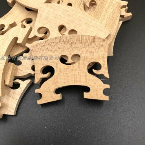 20pcs High quality Baroque style Violin Bridges maple wood 4/4, Violin Parts