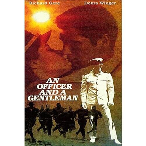 6Style An Officer and a Gentleman Movie Art Film Print Silk Poster for Your Home Wall Decor 24x36inch