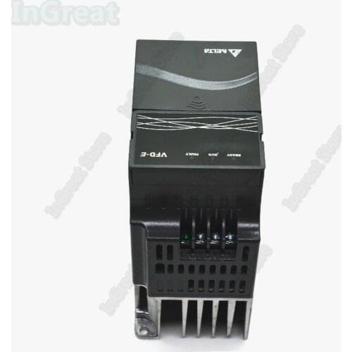 Delta 200W 0.2KW 0.25hp 220V 600Hz AC 1Phase VFD-E VFD002E21A Frequency Converter Inverter Driver VFD Built-in PLC Modbus RS485