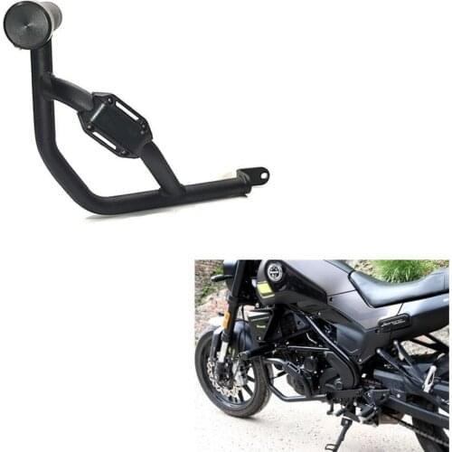 For Benelli Leoncino 250 Leoncino250 Front Engine Guard Freeway Side Crash Bar Sliders Frame Fairing Safety Protector Bumpers