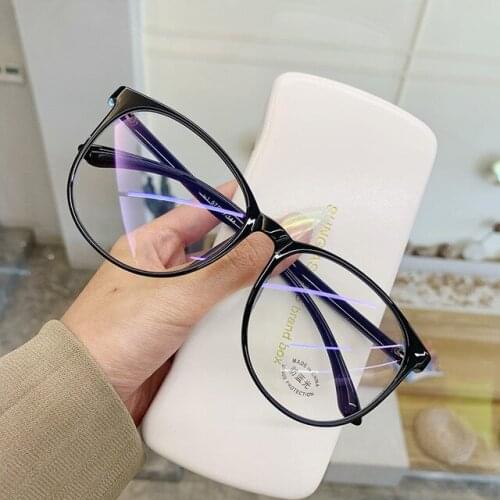 Fashion Women Eyewear Blue Light Glasses Clear Regular Comfort Anti Blue Ray Eyeglasses Steampunk Goggles for Men Glasses