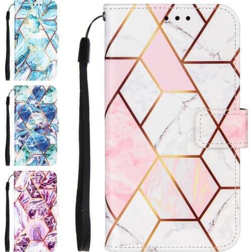 Marble PU Leather Case for Xiaomi Mi 11 Flip Card Pocket Wallet TPU inner Case For Xiaomi MI 10T Pro Mi 10T Lite Cover