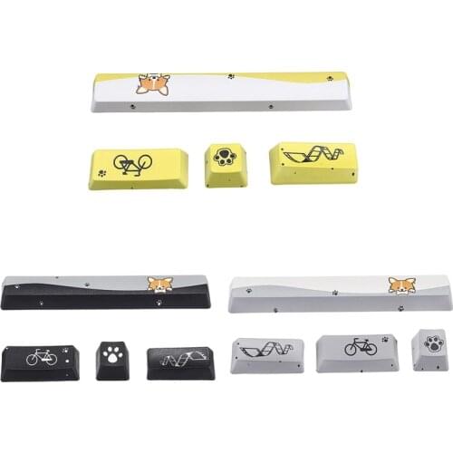 PBT Keycaps Mechanical Keyboard Keycap Set(6.25U Space + ESC + Input + Numeric Keyboard Input)