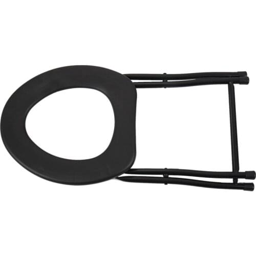 Portable Strengthened Foldable Toilet Chair Travel Camping Climbing Fishing Mate Chair Outdoor Activity Accessories