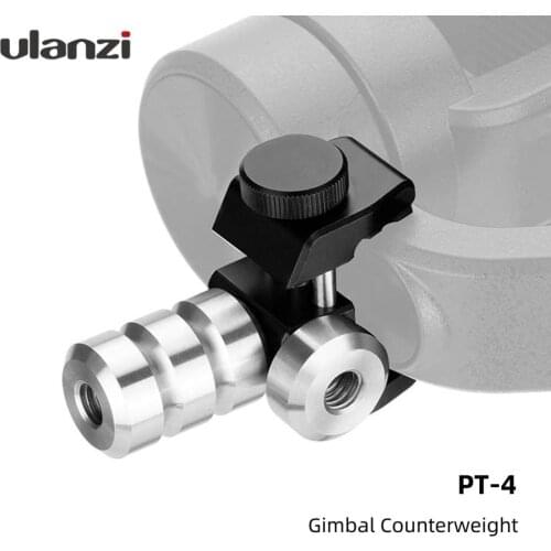 Ulanzi PT-4 60g Counterweight for Zhiyun Smooth 4 Feiyu Vimble 2 DJI Osmo Gimbal Stabilizer Smartphone Phone Stabilizer Balance