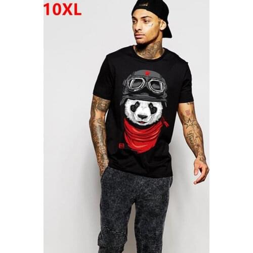 Plus size fat clothing mens short-sleeve 8xl o-neck lycra cotton short-sleeve t-shirt Short sleeve T-shirt 155 cm chest