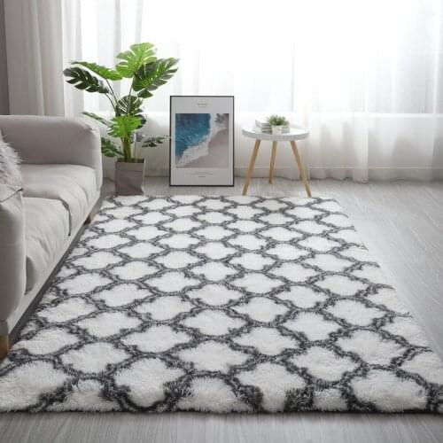 Nordic ins carpet living room coffee table bedside rug tatami rectangular floor mat children crawling mat balcony bay window rug