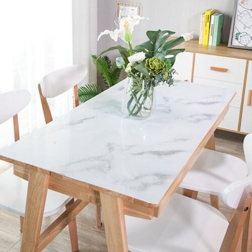 40*200cm Modern Kitchen Stickers Self-Adhesive Waterproof Oilproof Classic Marble Pattern Wall Stickers Home Decoration