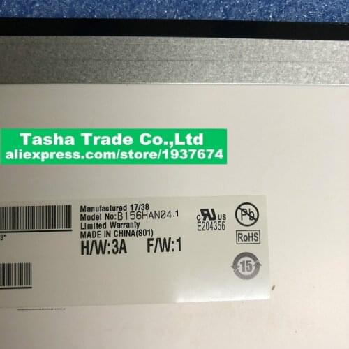 For AUO B156HAN04.1 15.6" IPS Full-HD 1080P Laptop LCD Screen LED matrix FHD B156HAN04