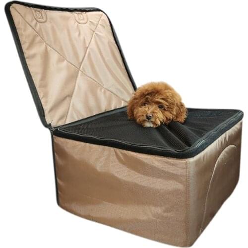 Waterproof Rear Back Carrying Dog Car Pet Pad Travel Pet Folding Box Case With Adjustable Buckle Multifunctional Travel Pet Mat