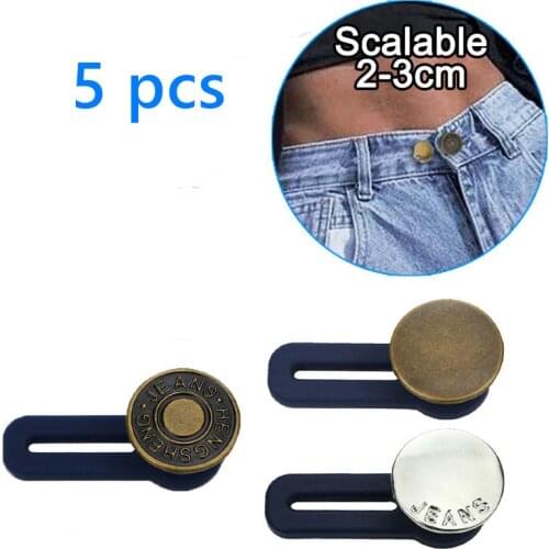 High quality Jeans buttons Adjustable jeans buttons Detachable buttons Garment jeans Stretchable waist buttons Tailor supplies