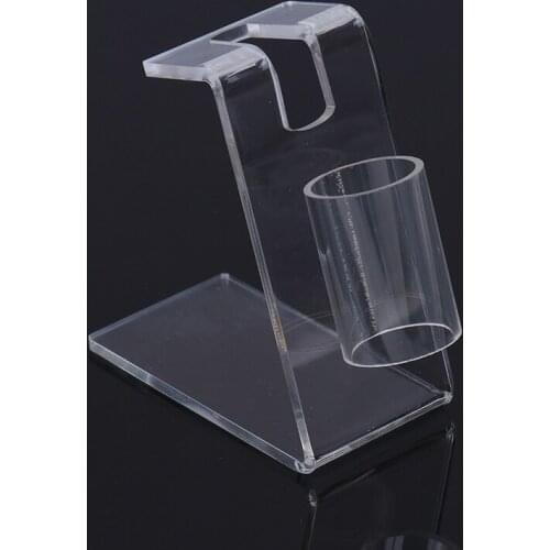 1 Pcs Acrylic Tattoo Machine Holder Stand Rack Rest Support Organizer Makeup Eyebrow Pen tray frame Holder Tattoo Accessories