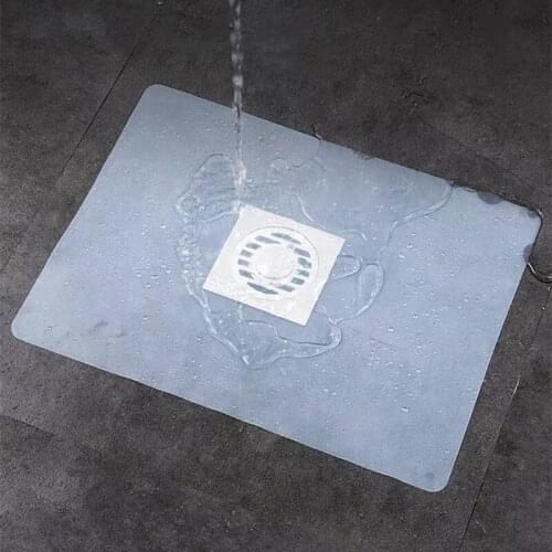 1pcs Silicone Deodorant Pad Floor Drain Cover Mat Bathroom Anti Odor Sewer Drain Water Stoppe kitchen Shower Sink Accessories