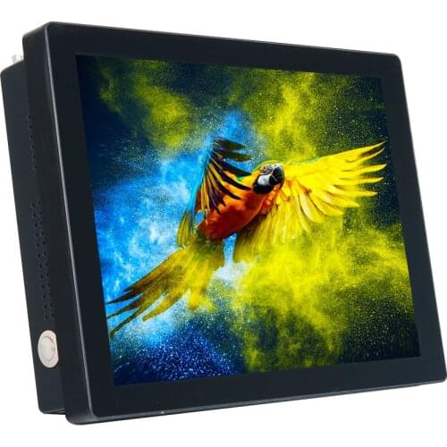 10 12 15 17 19 Inch windows 10 Wifi Win7 Linux Industrial computer Capacitive Touch Screen Core J1900 4GRAM all in one PC