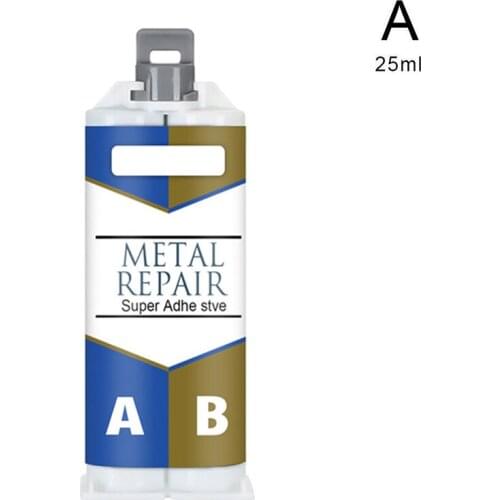25/50ml AB Caster Glue Casting Adhesive Industrial Heat Resistance Repair Agent for Casting Metal SCIE999