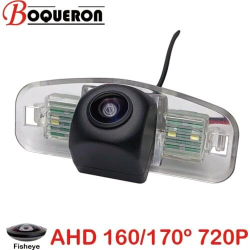 Fisheye 170 Degree 1280x720P HD AHD Car Vehicle Rear View Reverse Camera for Honda Accord City JAZZ 2001~2008