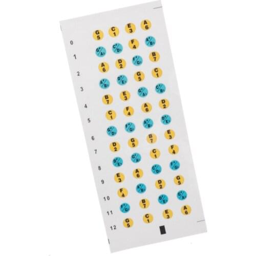 Ukulele Uke Fingerboard Fretboard Decals Marker Inlay for Ukulele Parts