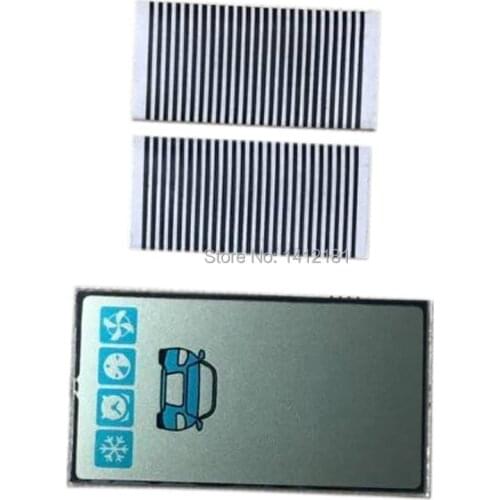 20 pcs/lot A93 GSM lcd display Flexible Cable for russian starline A93 GSM lcd remote control keychain two way Car alarm system