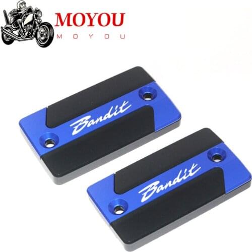 Motorcycle Fluid Reservoir Cap Front Brake Clutch Master Cylinder Cover For SUZUKI BANDIT BanditS 650 S650 1250/1250S
