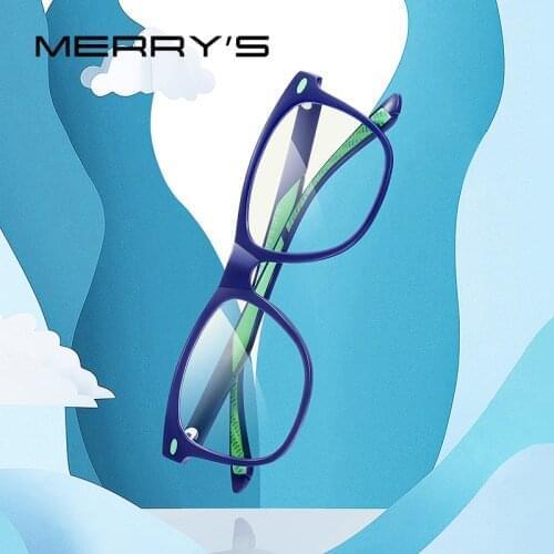 MERRYS DESIGN Anti Blue Light Blocking Glasses For Children Kids Boy Girl Computer Gaming Glasses Blue Ray Glasses S7102