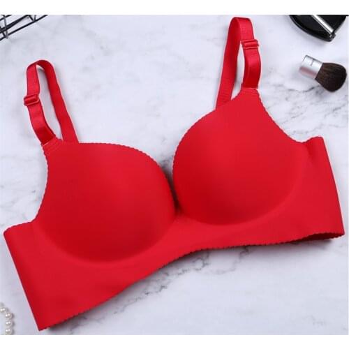 2018 New Sexy Women Bra Push Up Bra Brassiere Adjustment Underwear 70 75 80 85 With 6 Colors