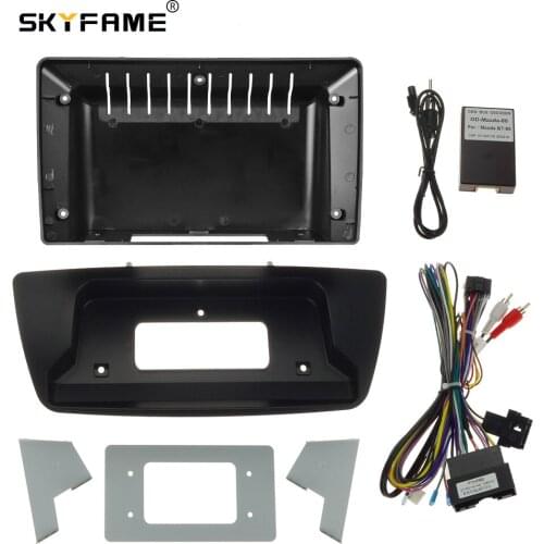 SKYFAME Car Frame Cable Canbus For MAZDA BT-50 2012-2017 Screen Dask Kit Fascia Frame