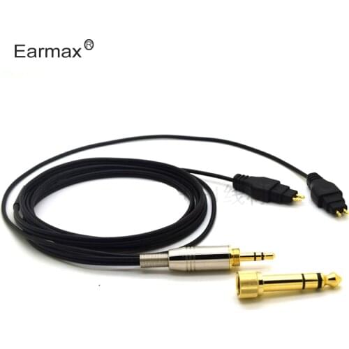 Earmax Replacement Cable For Sennheiser HD25 HD25-1 HD25-1 II HD25-C HD25-13 Headphones Fone De Ouvido Earphone Audio Cables
