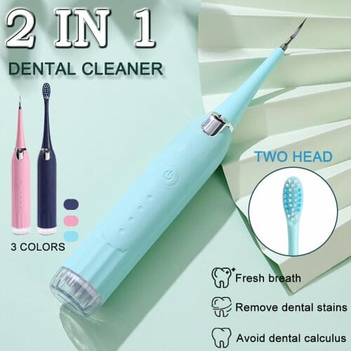 Ultrasonic Sonic Dental Scaler Calculus Plaque Remove Tool Electric Tartar Scraper Tooth Stains Clean Teeth Whitening Waterproof