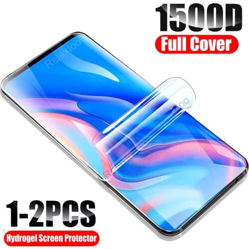 1-2Pcs Hydrogel Film Screen Protector For Huawei Y9 Prime 2019 Soft Protective Film For Huawei Y8p 2020 Y5p Y6p Y9s Y6s 2020