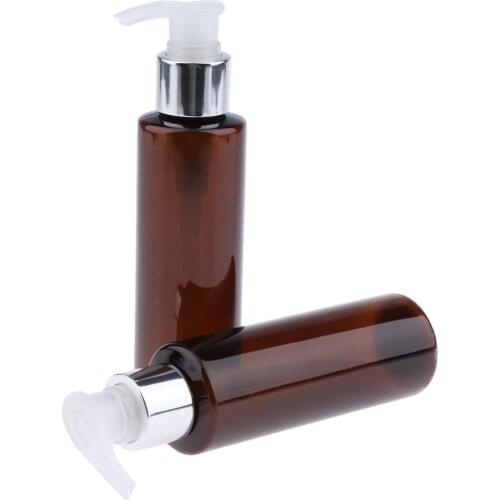 2 Pieces Liquid Soap Dispenser Anti-rust aluminium Spring Screw Pump Bottle