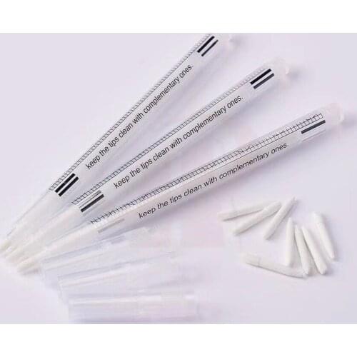 3pcs Professional Microblading Supplies Skin Marker Magic Eraser Portable Permanent Makeup Accesories Eyebrow Hand Tools