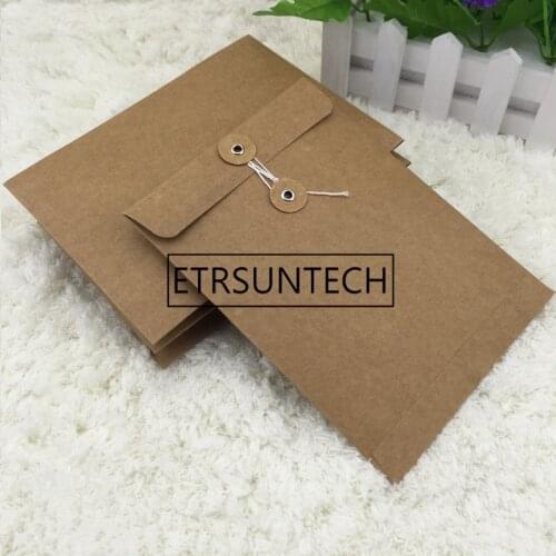 300pcs/lot Retro blank Underwear Packing Bag Socks Packing Bag Gift bag Kraft paper Envelope bag 12.8cm x18cm