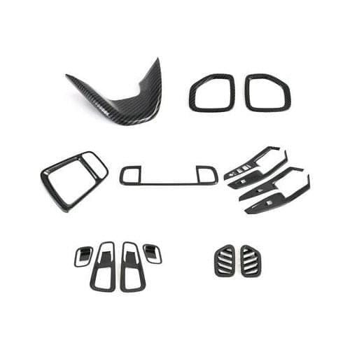 Car Accessories Interior Whole Kit Cover Trim 15pcs For Hyundai Venue 2019-2020