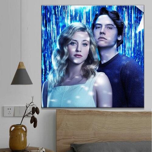 Full 5D DIY Diamond Painting Riverdale Leading Role Diamond Embroidery Cross Stitch Diamant Mosaic Home Decor Creative Gift