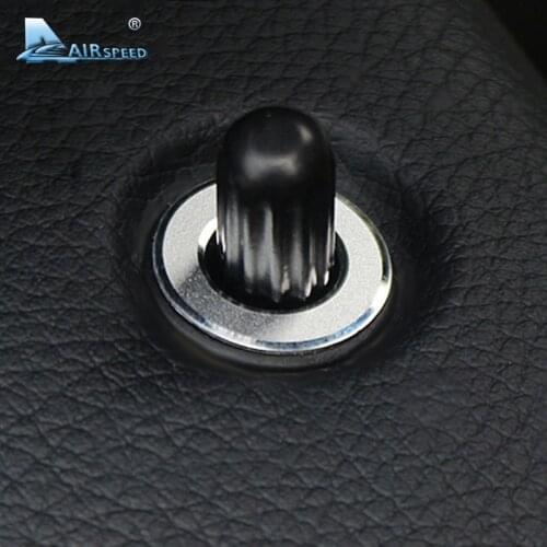 Airspeed for Mercedes Benz E Class W212 Car Door Pin Covers Decoration Bolt Circle Trims Interior Car Accessories Car Styling
