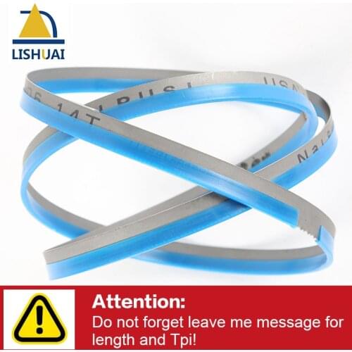 Length Customized)1000-3000mm*13mm*0.65mm Wood Cutting&Metal Cutting M42 8/12Tpi-6Tpi-14Tpi Bimetal Band Saw Blades5 teeth type