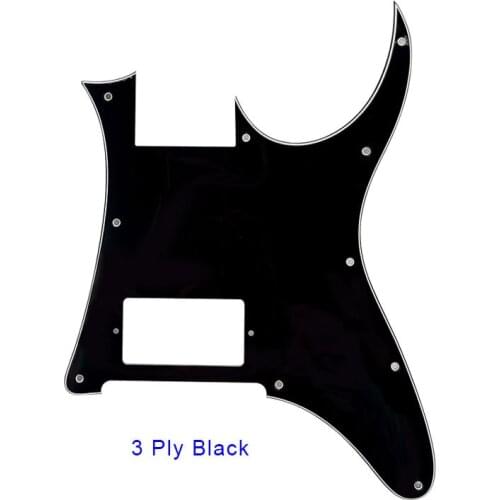 Pleroo Guitar pickguards suit for Japan MIJ Ibanez RG 350 EX Guitar Pickguard With Blank Bridge Humbucker control punch hole