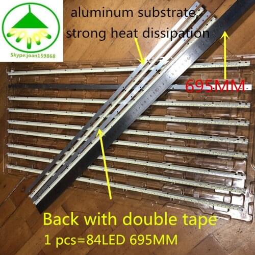 New 5pcs*84LED 695MM LED backlight strip 55" V13 Edge 6916L1249A 6916L1092A for 6922L-0048A 6916L-1535A 55E610G LC550EUN(SF F1)