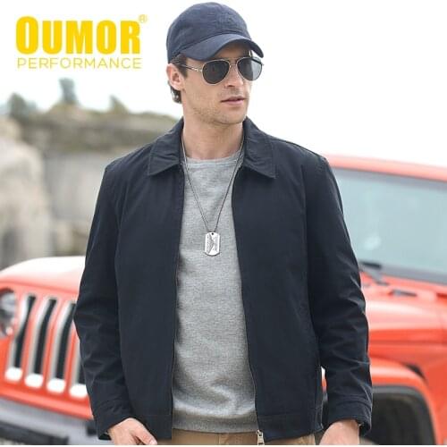 Oumor Men Brand New Autumn Army Tactical Cotton Jackets Coat Men Outwear Solid Military Loose Fit Casual Cargo Jackets Plus Size