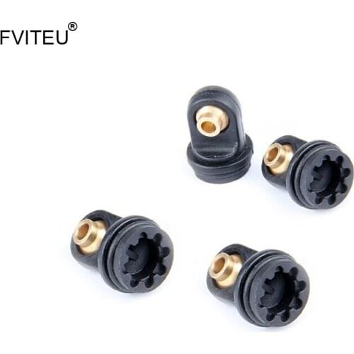FVITEU front and rear 6mm shock absorption plastic cap (with ball) kits for 1/5 hpi baja 5b ss 5t 5sc rovan king motor