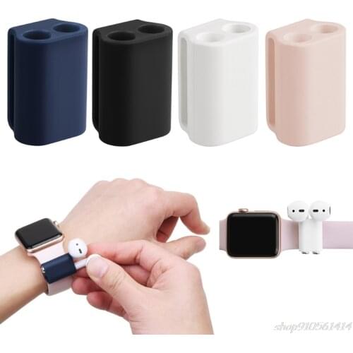 Anti-Lost Strap Silicone Holder Used On Watch Band For Apple AirPod Accessories O26 20 Dropshipping