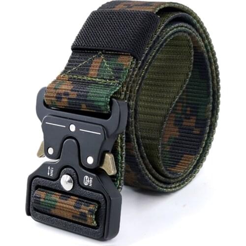 Tactico Belts Outdoor Training Special Forces Combat Belt Canvas Accesorios Policia Tactical Army Equipment Military Accessories