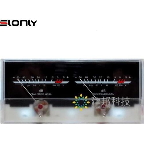 1pcs-10pcs P-59WTC High-precision VU Meter Head Audio DB Level Meter Power Amplifier DAC Power Sound Pressure Meter w/Backlight