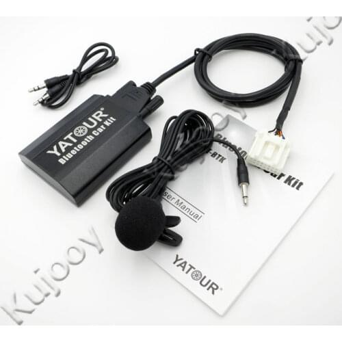 Yatour BTK Bluetooth Car Kit Digital Music CD Changer Switch Cable Connector For Mazda 2 3 5 6 MX-5 BT-50 CX-7 MPV Radios