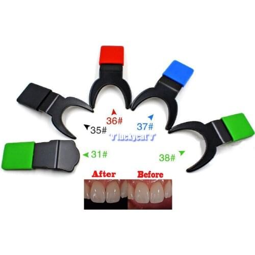 1piece Dental Silicone Contraster Oral Black Background Board Photography New