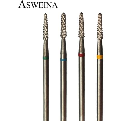 1pc Carbide Nail Drill Bits Burr Manicure Pedicure Machine Nail Files Milling Cutter Remove Gel Polish Nail Art Tools