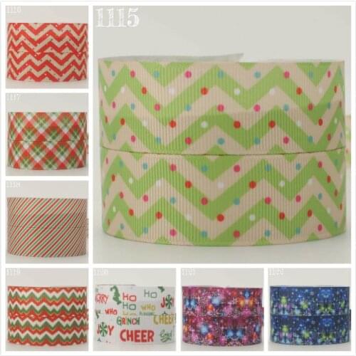 10yards - different size -CHRISTMAS ribbon -Christmas tree/Santa Claus/Snow/Snowman,green grosgrain ribbon/satin ribbon