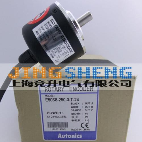 100% New Original Autonics Rotary Encoder E50S8-250-3-T-24