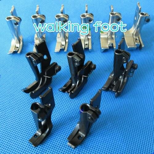 11 pairs ZIPPER WELTING PIPING WALKING FOOT with EDGE GUIDE for SINGER 111W 211W 153W