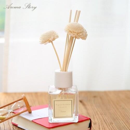 180ml Brand Brand Aroma Diffuser Lavender Ocean Perfume Lily Jasmine Rose Sakura Green Tea Magnolia Gypsophila Paniculata